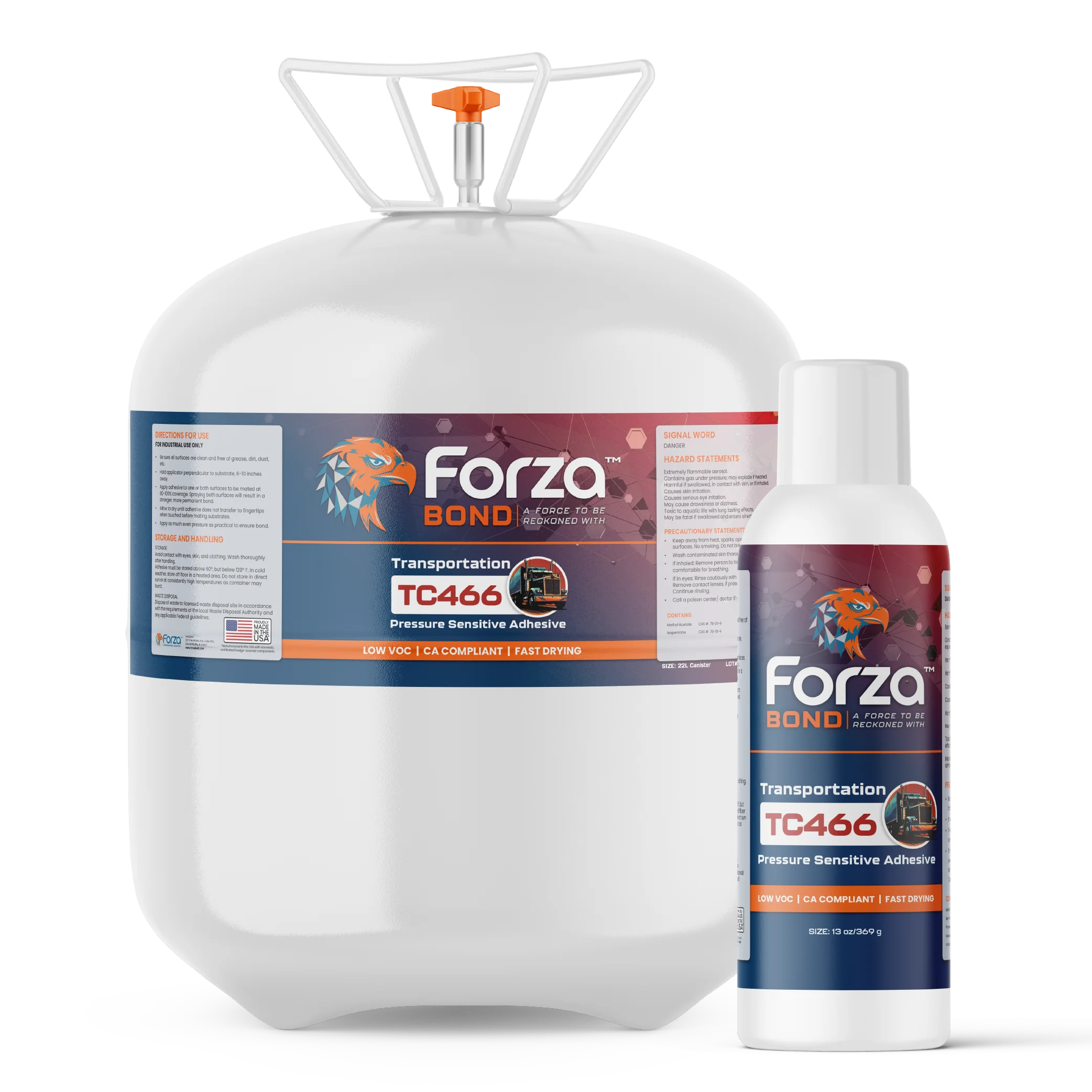 TC466 - Low VOC CA Compliant, Aggressive & Fast Drying Pressure Sensitive Adhesive